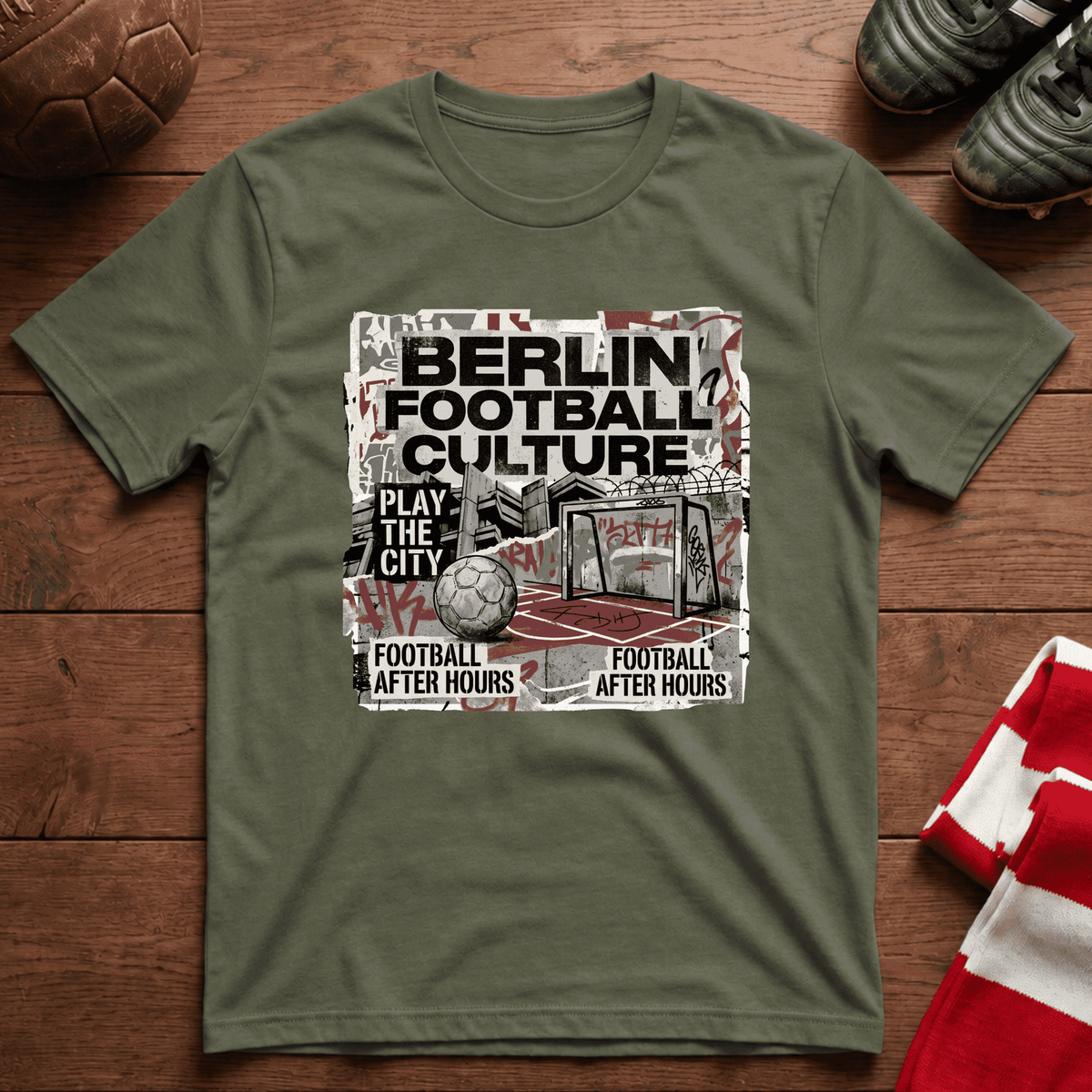 “BERLIN FOOTBALL CULTURE” T-Shirt