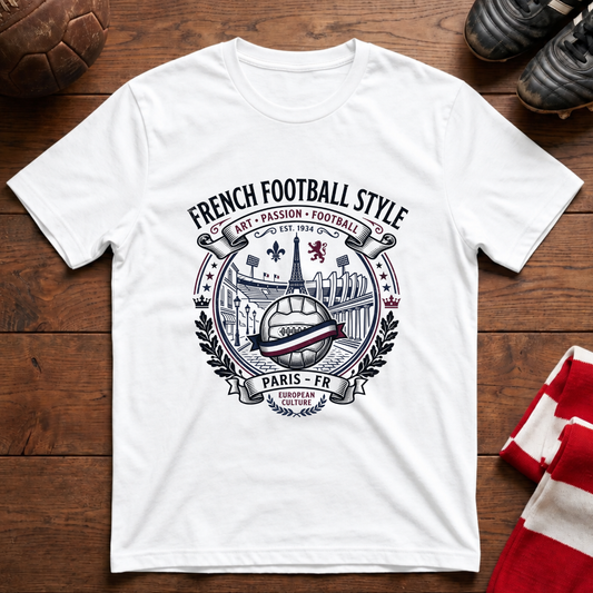 "FRENCH FOOTBALL STYLE" T-Shirt
