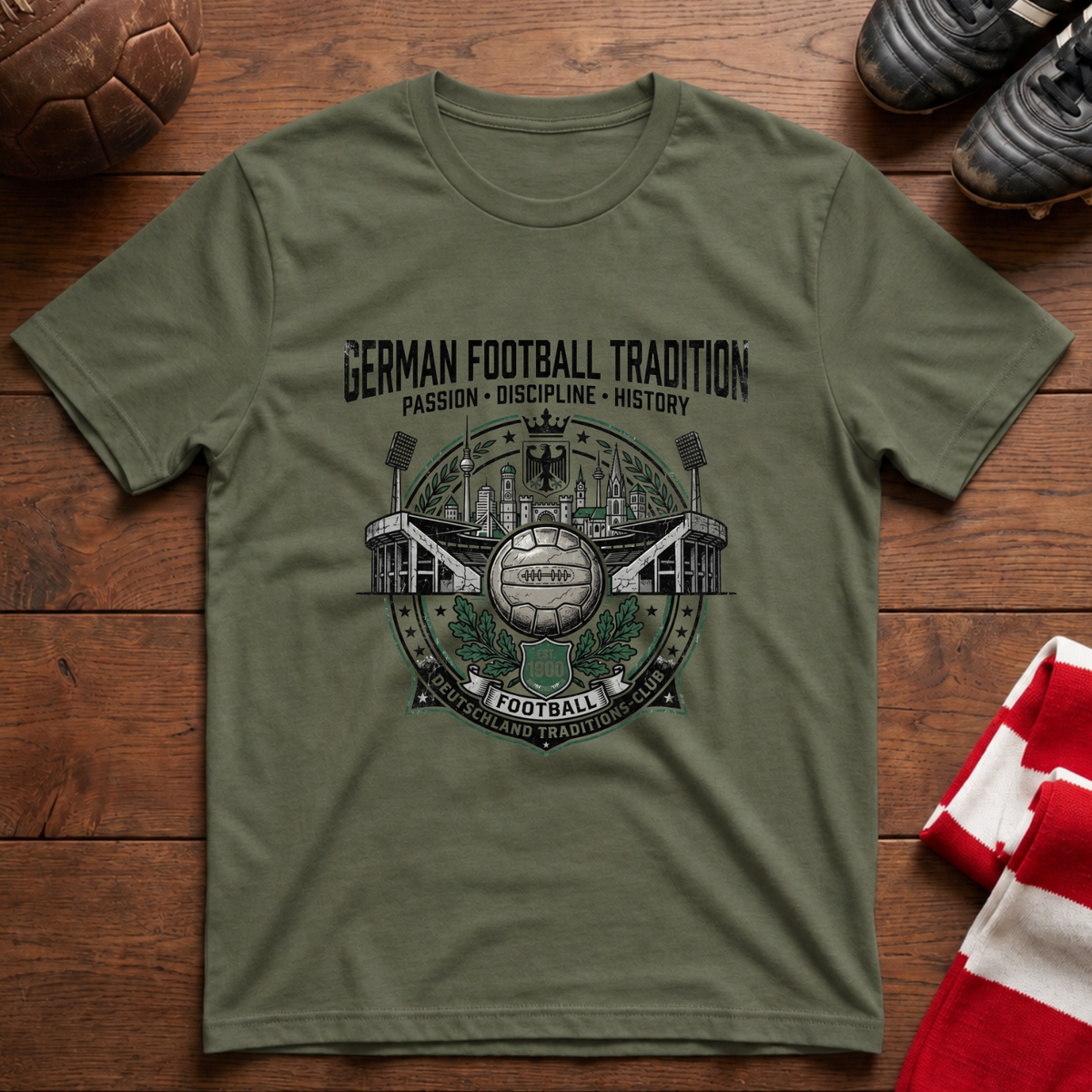 "GERMAN FOOTBALL TRADITION" T-Shirt