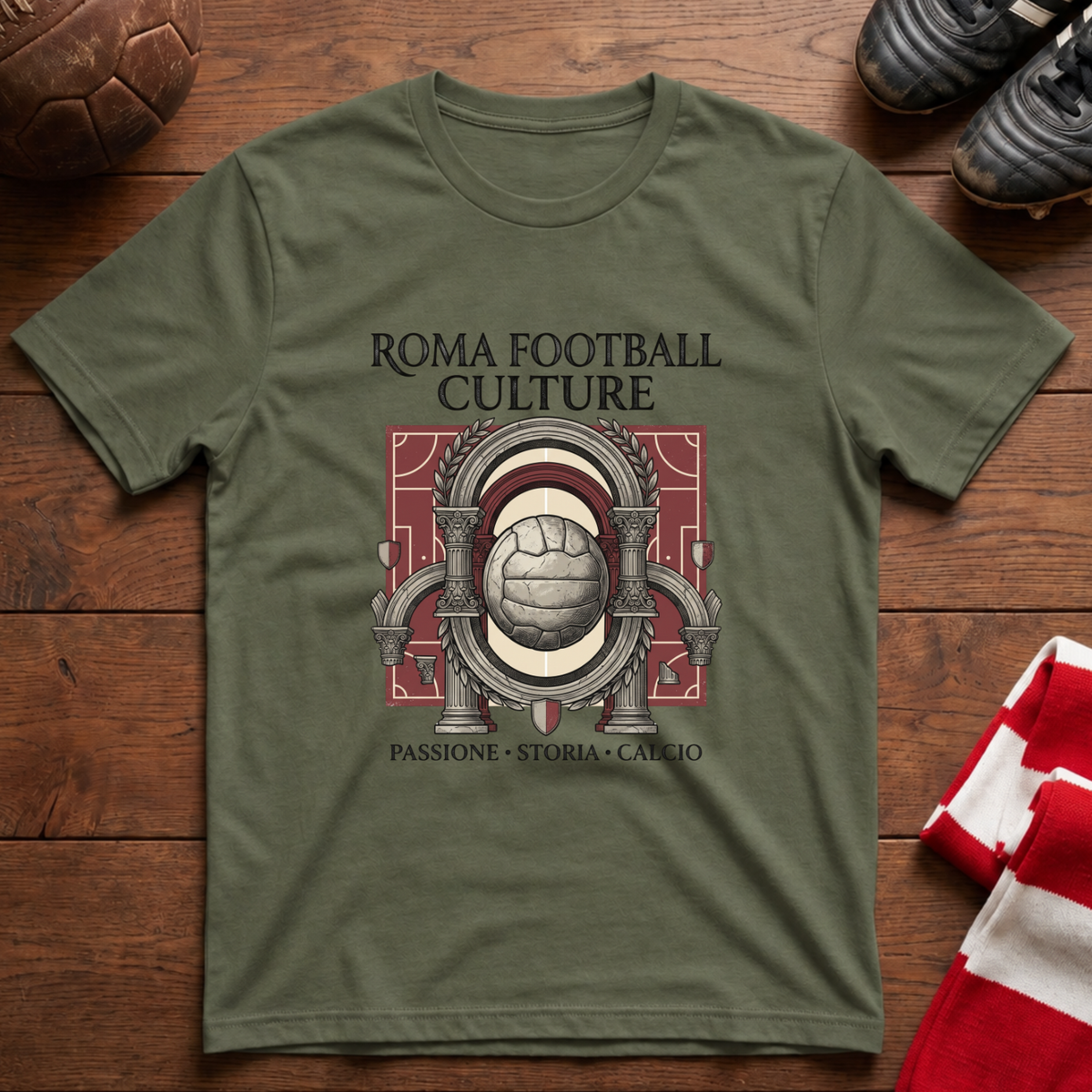 “ROMA FOOTBALL CULTURE” T-Shirt