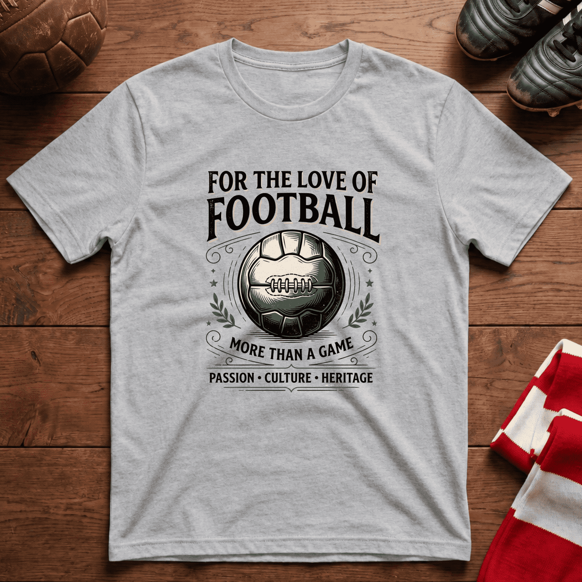 “FOR THE LOVE OF FOOTBALL” T-Shirt