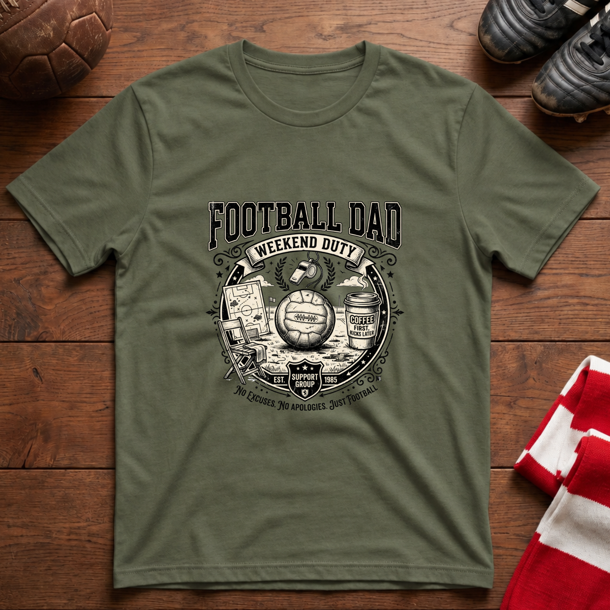 "FOOTBALL DAD" T-Shirt