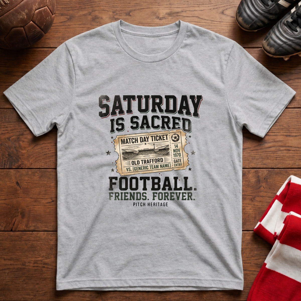 "SATURDAY IS SACRED" T-Shirt