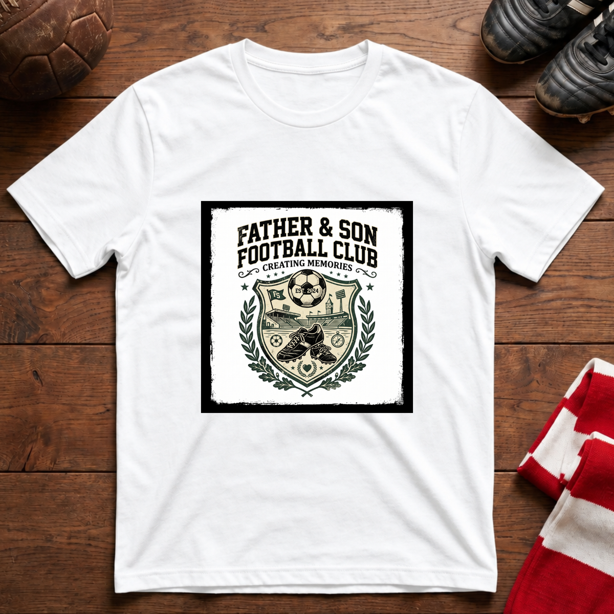 "FATHER & SON FOOTBALL CLUB" T-Shirt