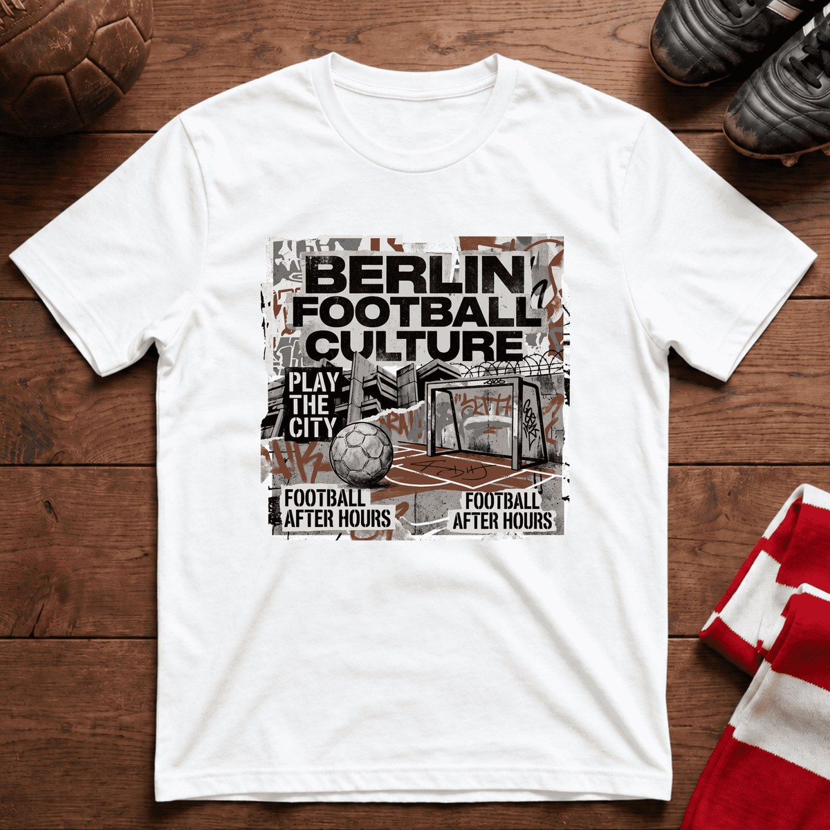 “BERLIN FOOTBALL CULTURE” T-Shirt