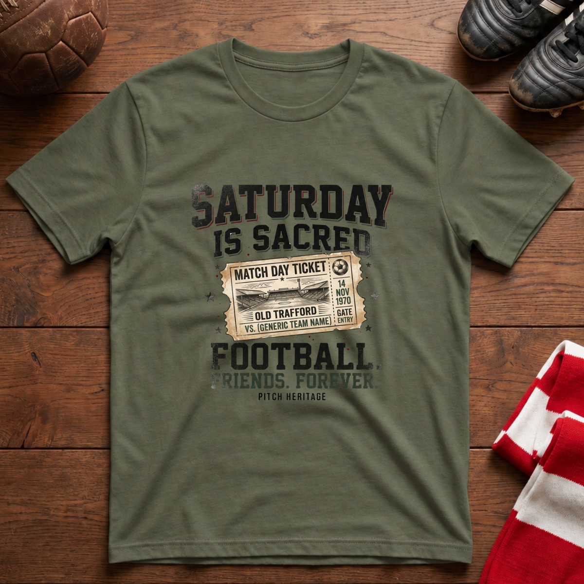 "SATURDAY IS SACRED" T-Shirt