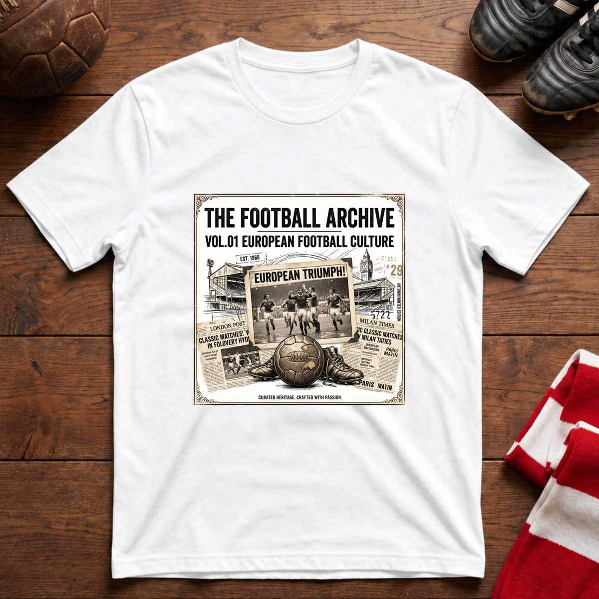 "THE FOOTBALL ARCHIVE" T-Shirt