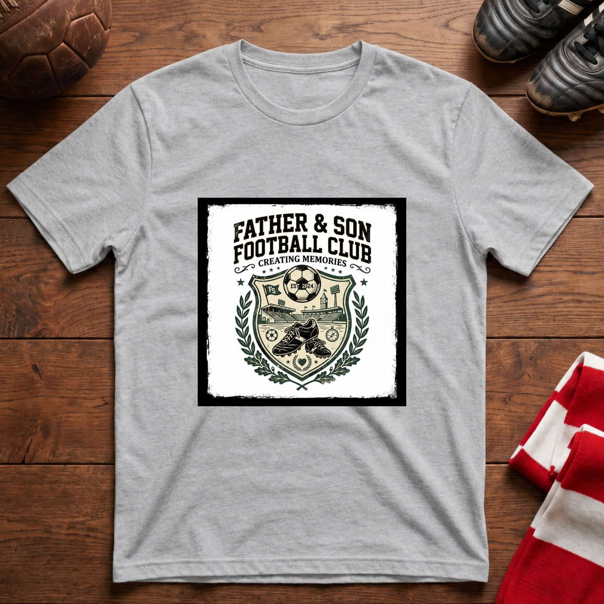 "FATHER & SON FOOTBALL CLUB" T-Shirt