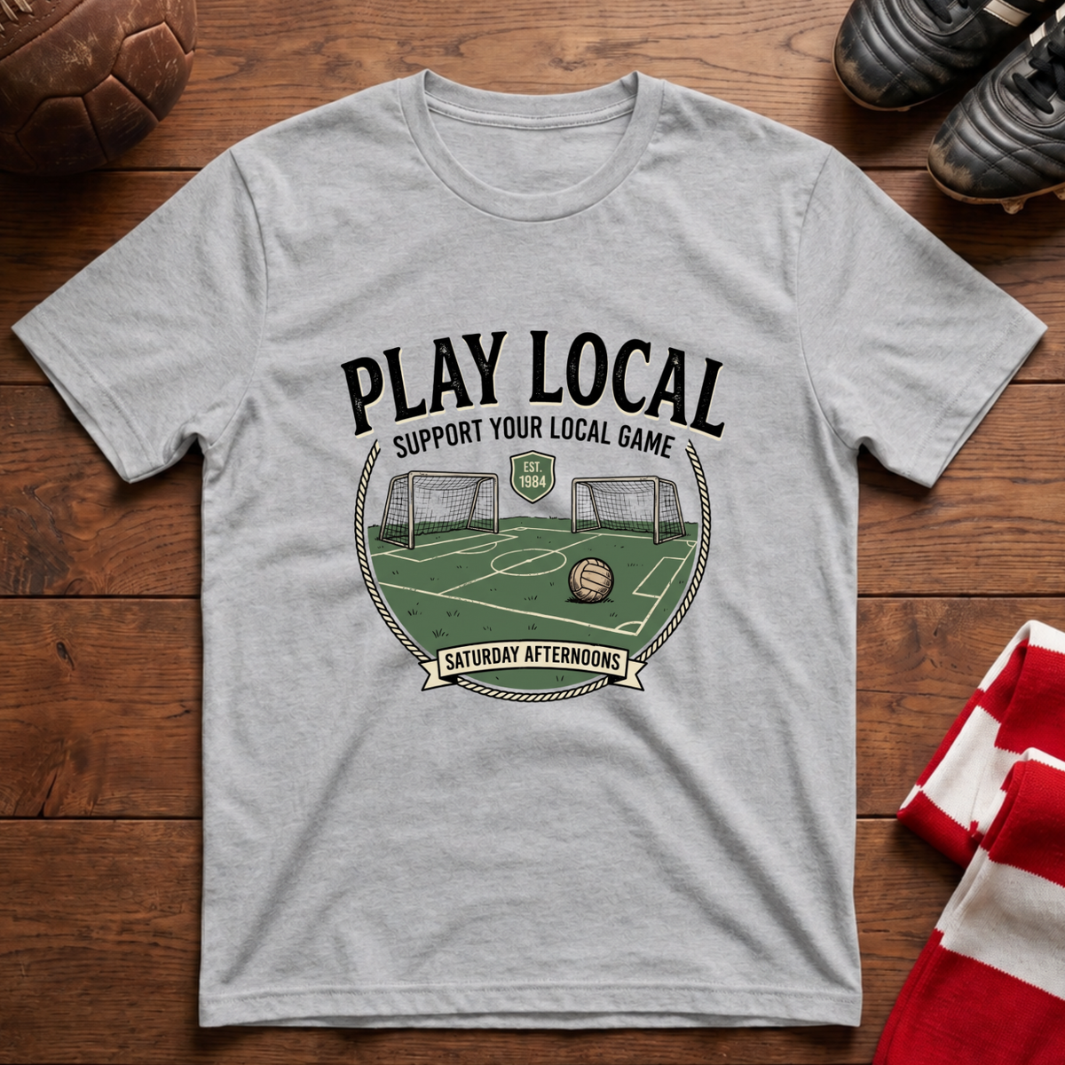 “PLAY LOCAL” T-Shirt