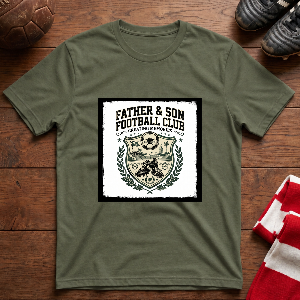 "FATHER & SON FOOTBALL CLUB" T-Shirt
