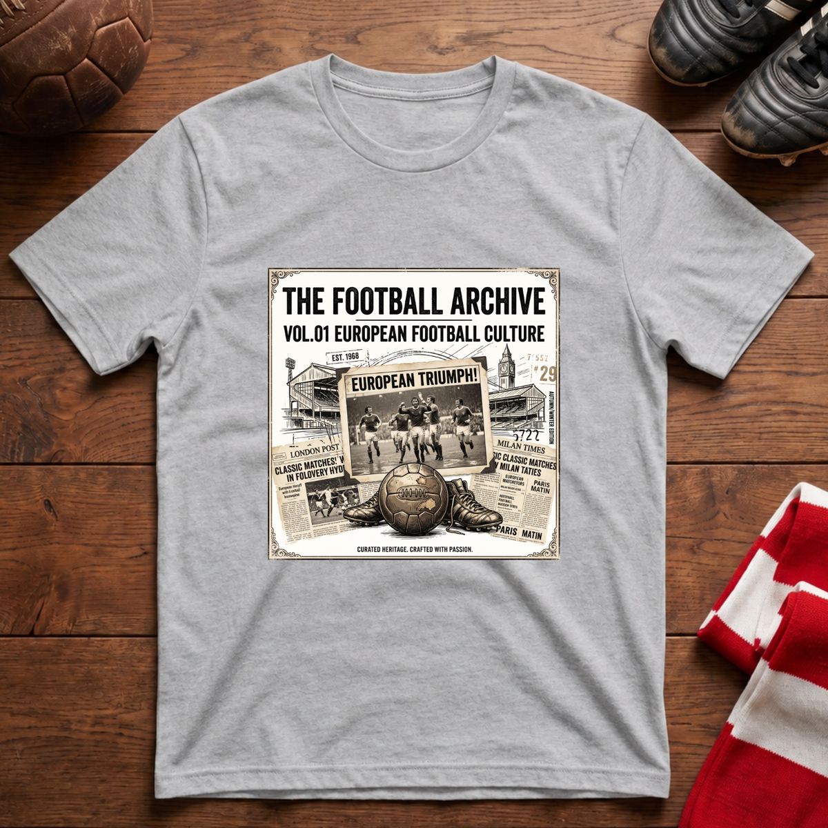 "THE FOOTBALL ARCHIVE" T-Shirt