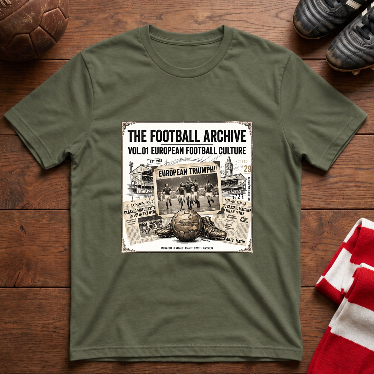 "THE FOOTBALL ARCHIVE" T-Shirt