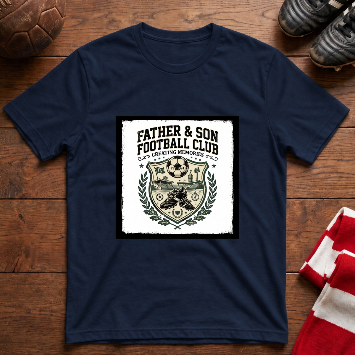 "FATHER & SON FOOTBALL CLUB" T-Shirt