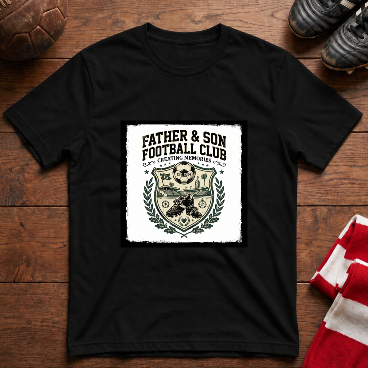 "FATHER & SON FOOTBALL CLUB" T-Shirt