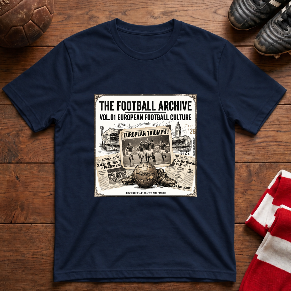 "THE FOOTBALL ARCHIVE" T-Shirt