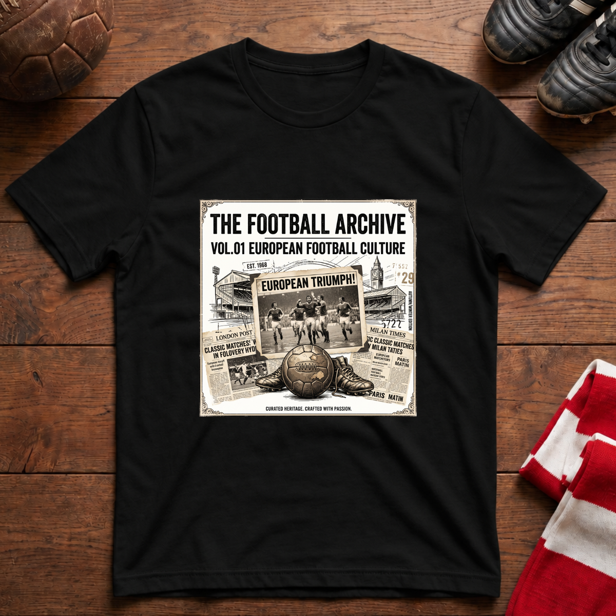 "THE FOOTBALL ARCHIVE" T-Shirt