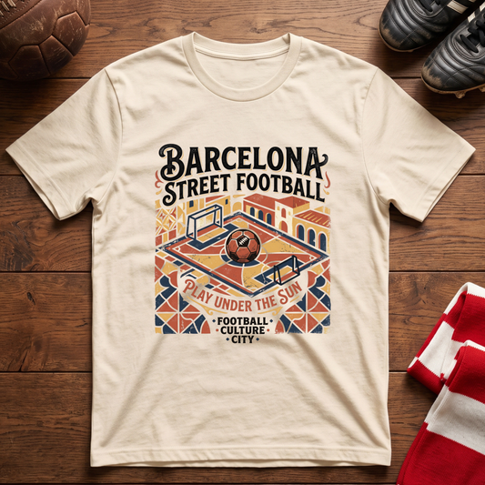 “BARCELONA STREET FOOTBALL” T-Shirt