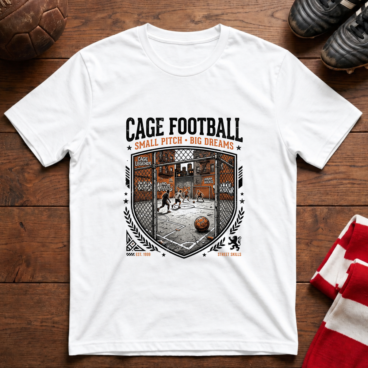 "CAGE FOOTBALL" T-Shirt