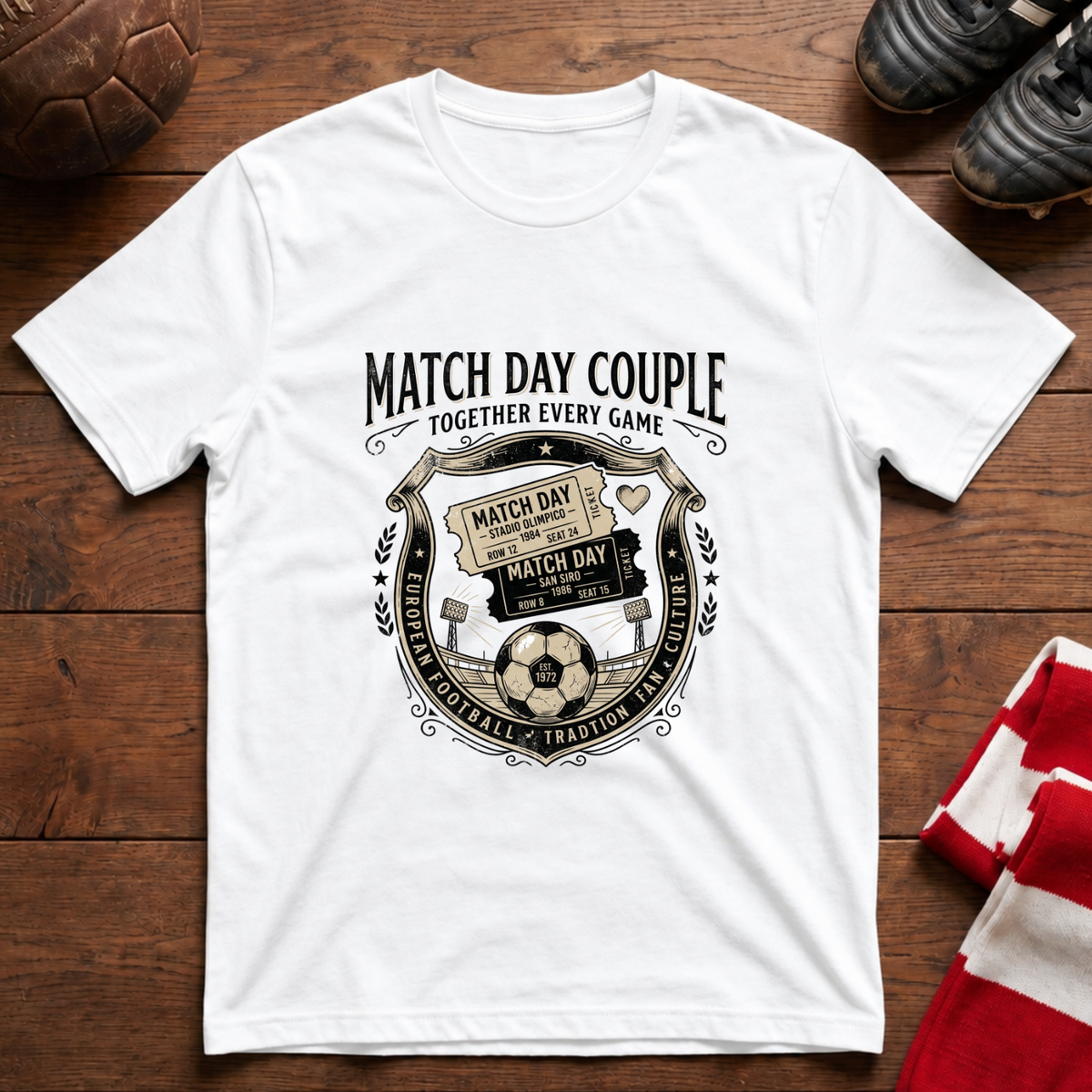 "MATCH DAY COUPLE" T-Shirt