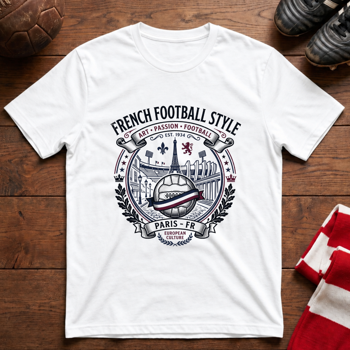 "FRENCH FOOTBALL STYLE" T-Shirt