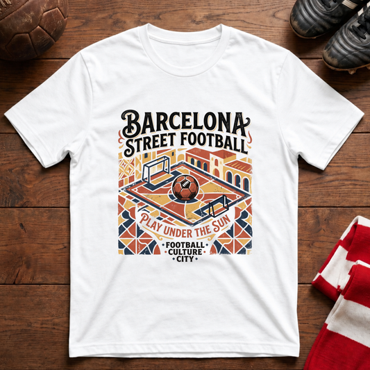 “BARCELONA STREET FOOTBALL” T-Shirt