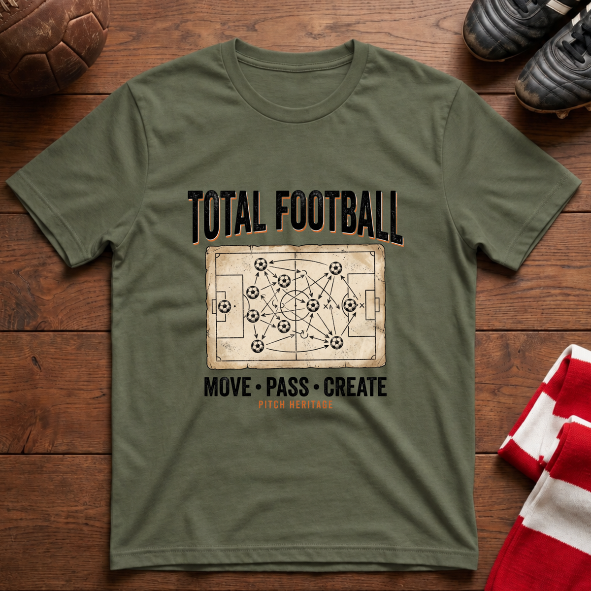 "TOTAL FOOTBALL" T-Shirt