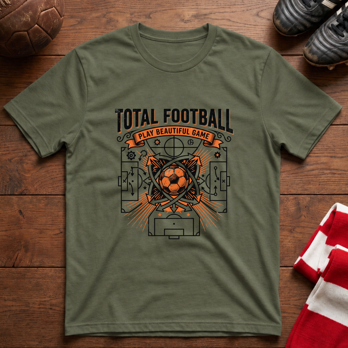 "TOTAL FOOTBALL" T-Shirt