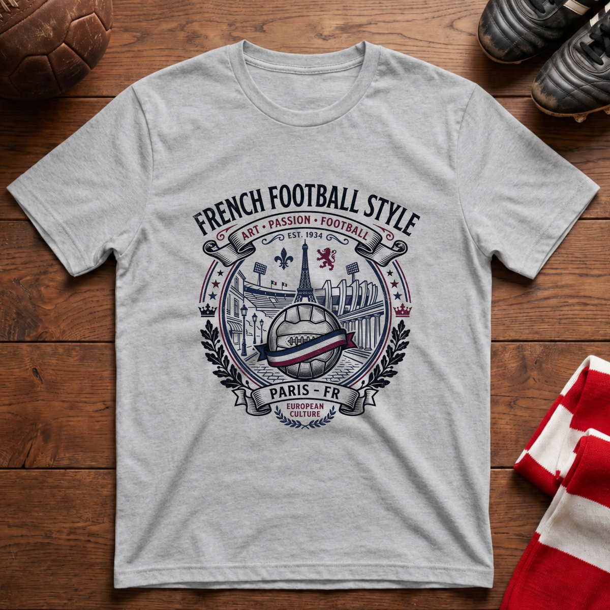 "FRENCH FOOTBALL STYLE" T-Shirt