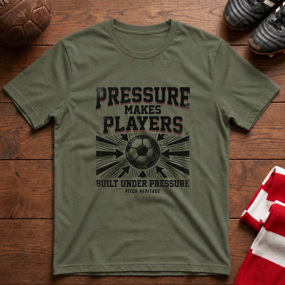 "BUILT UNDER PRESSURE" T-Shirt