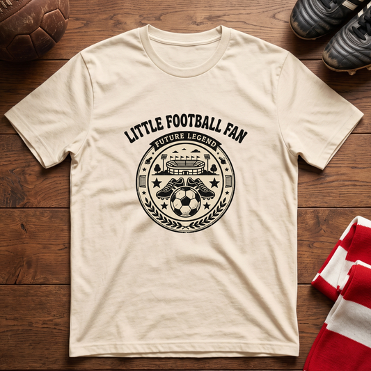 "LITTLE FOOTBALL FAN" T-Shirt