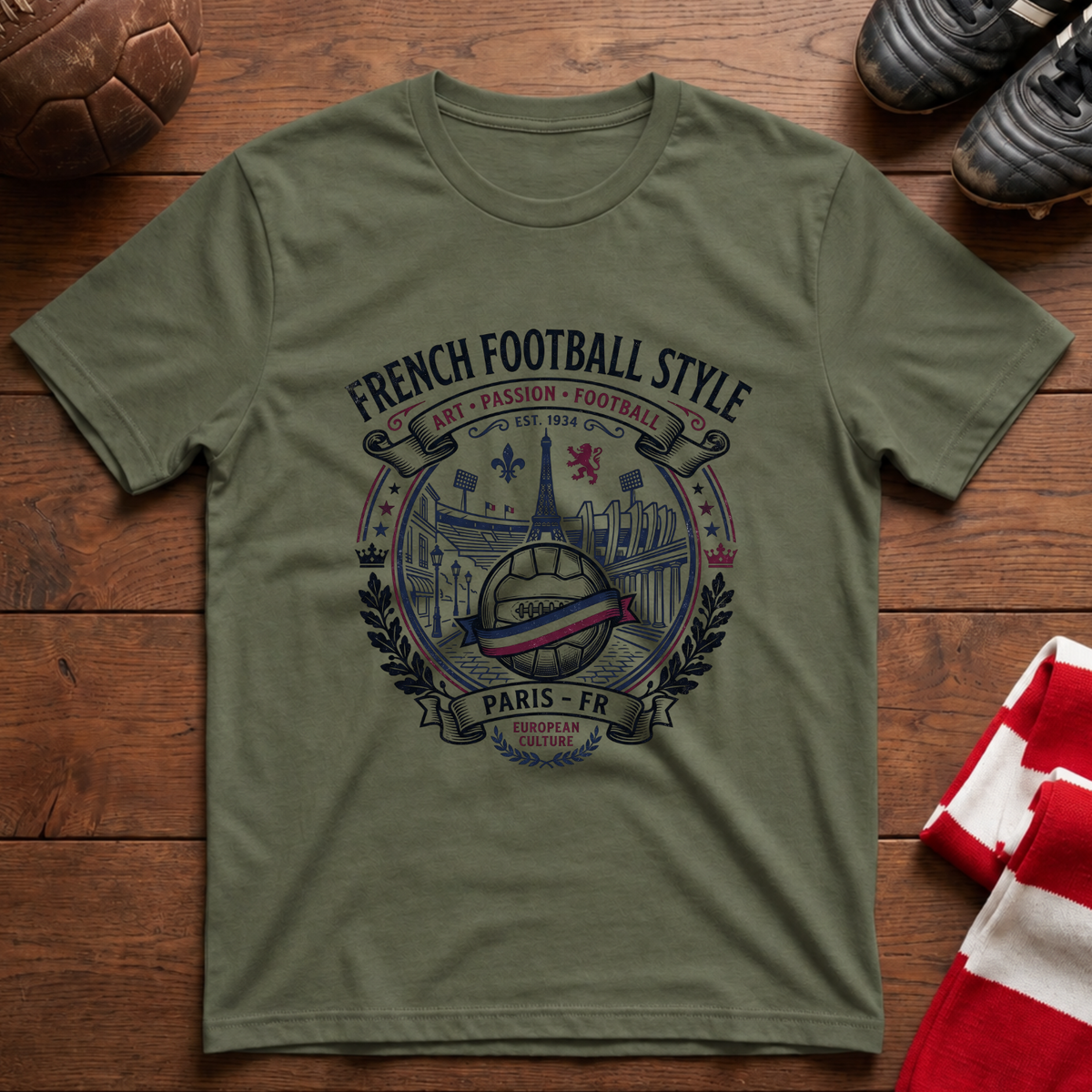 "FRENCH FOOTBALL STYLE" T-Shirt