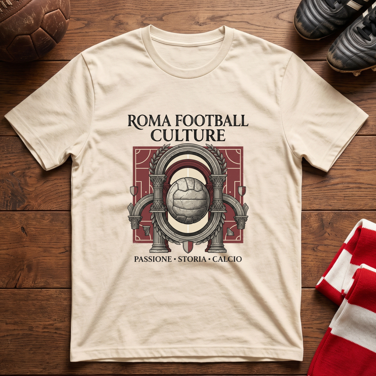 “ROMA FOOTBALL CULTURE” T-Shirt