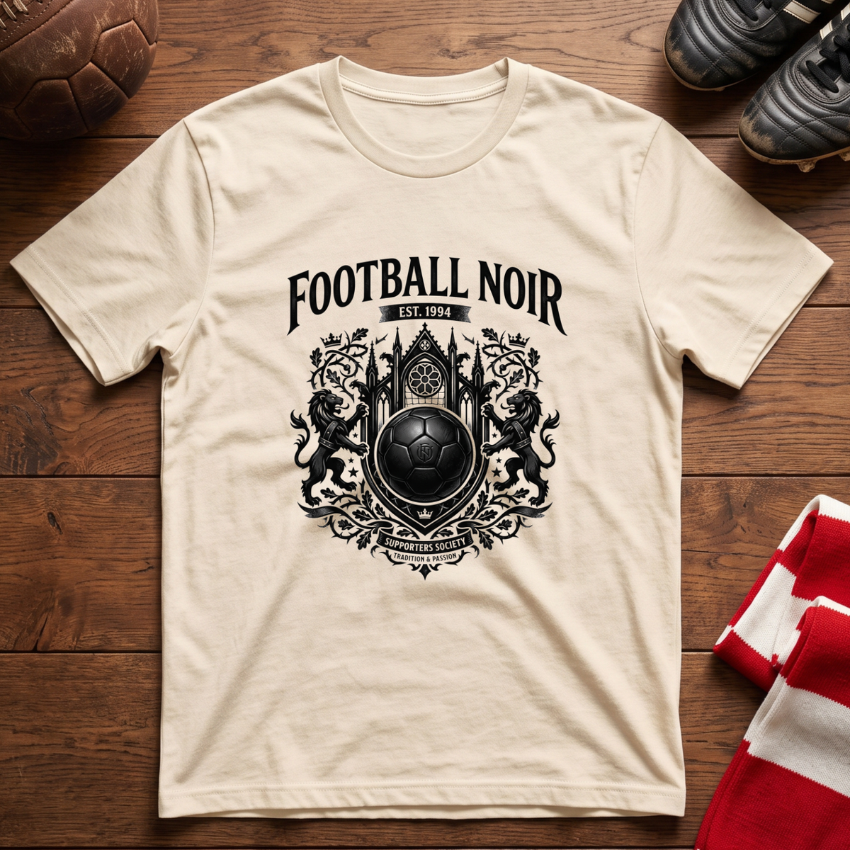 "FOOTBALL NOIR" T-Shirt