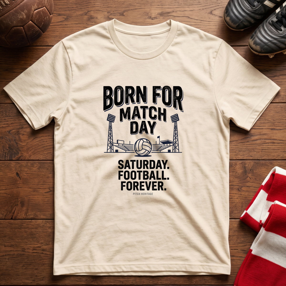 "BORN FOR MATCH DAY" T-Shirt