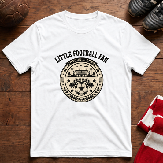 "LITTLE FOOTBALL FAN" T-Shirt