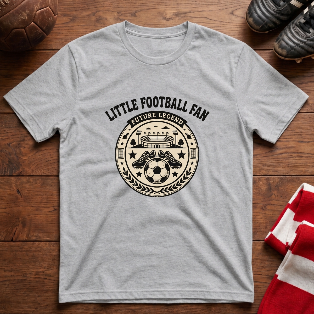 "LITTLE FOOTBALL FAN" T-Shirt
