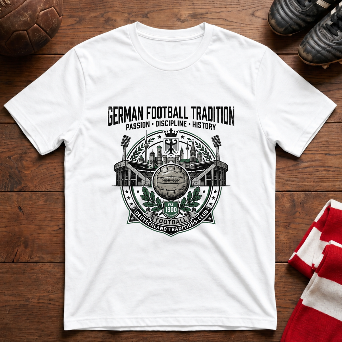 "GERMAN FOOTBALL TRADITION" T-Shirt