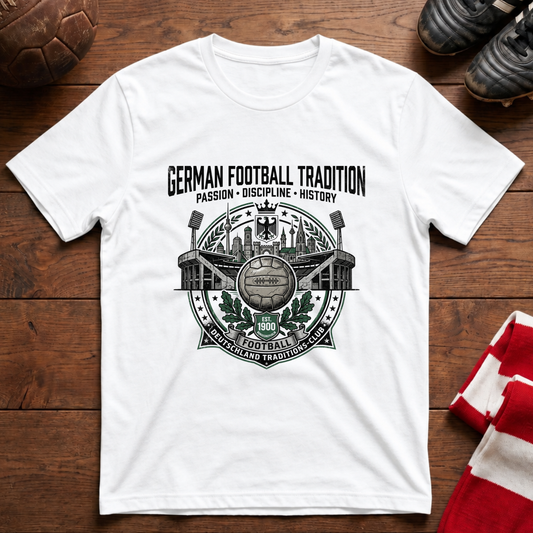 "GERMAN FOOTBALL TRADITION" T-Shirt