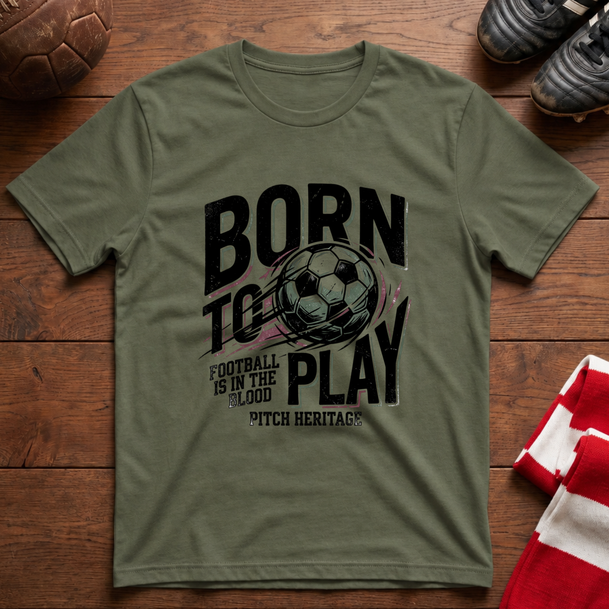 “BORN TO PLAY” T-Shirt
