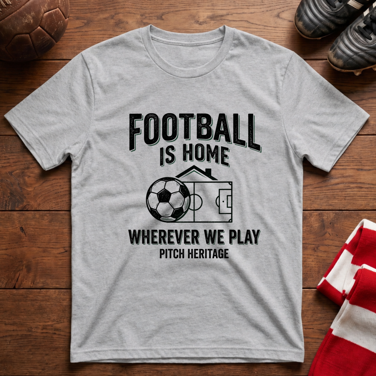 "FOOTBALL IS HOME" T-Shirt