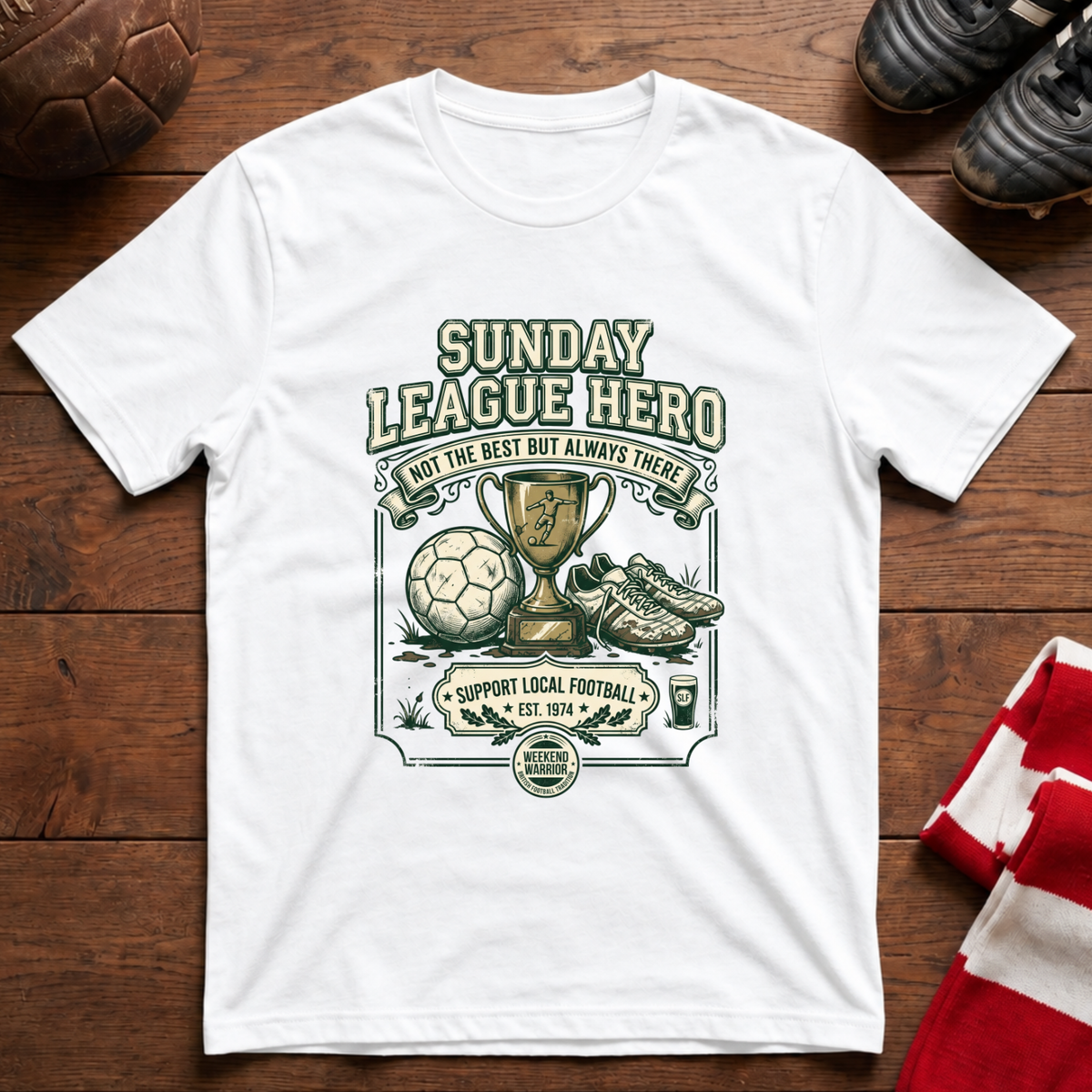 „SUNDAY LEAGUE HERO“-T-Shirt