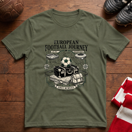 "EUROPEAN FOOTBALL JOURNEY" T-Shirt