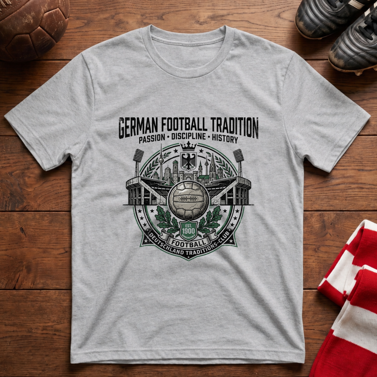 "GERMAN FOOTBALL TRADITION" T-Shirt
