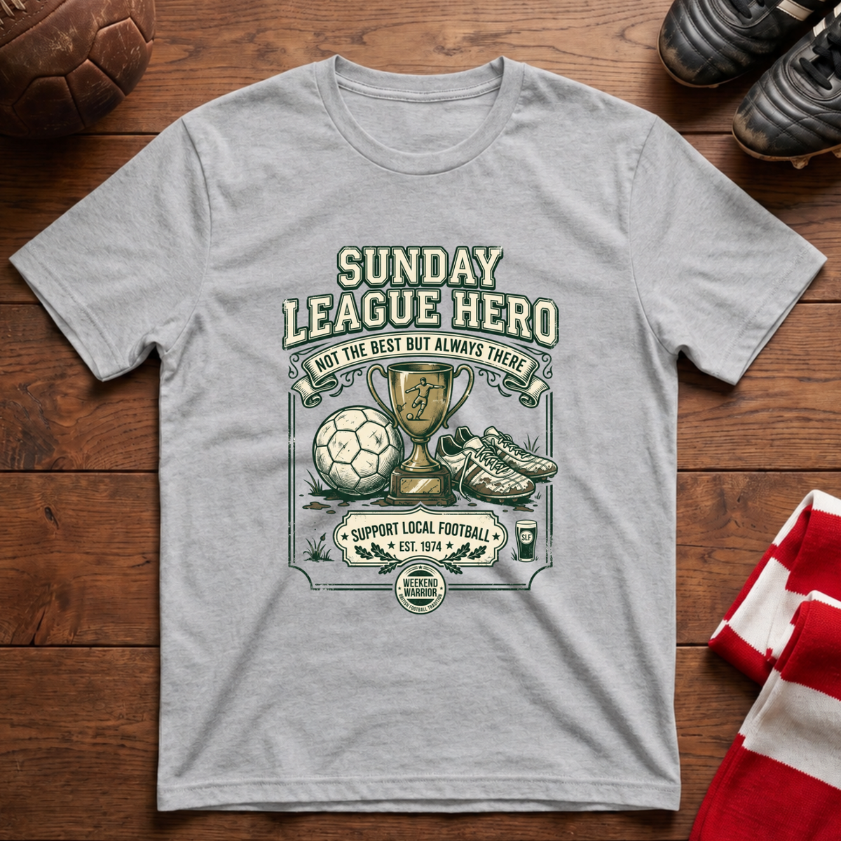 „SUNDAY LEAGUE HERO“-T-Shirt