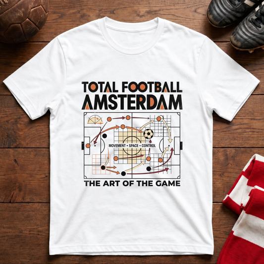 “TOTAL FOOTBALL AMSTERDAM” T-Shirt