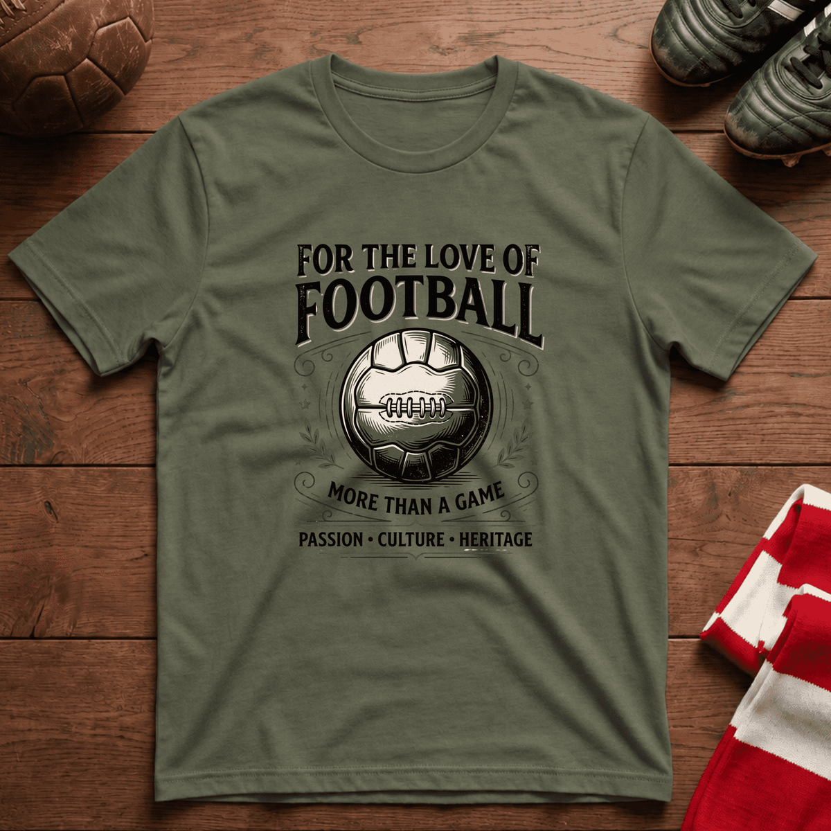 “FOR THE LOVE OF FOOTBALL” T-Shirt