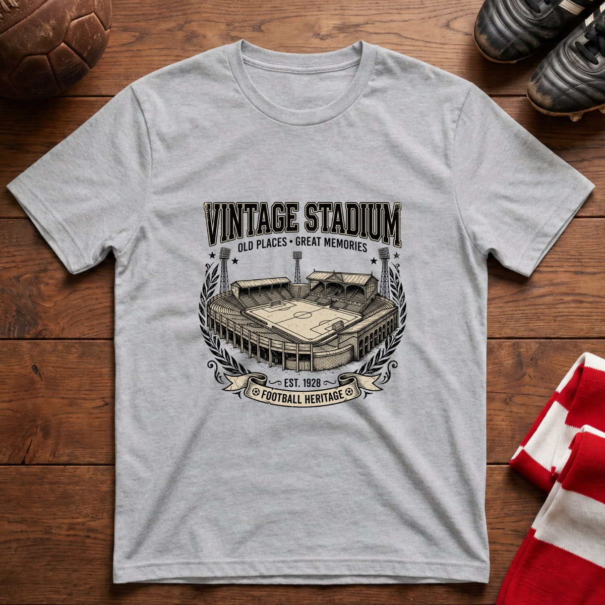 "VINTAGE STADIUM" T-Shirt