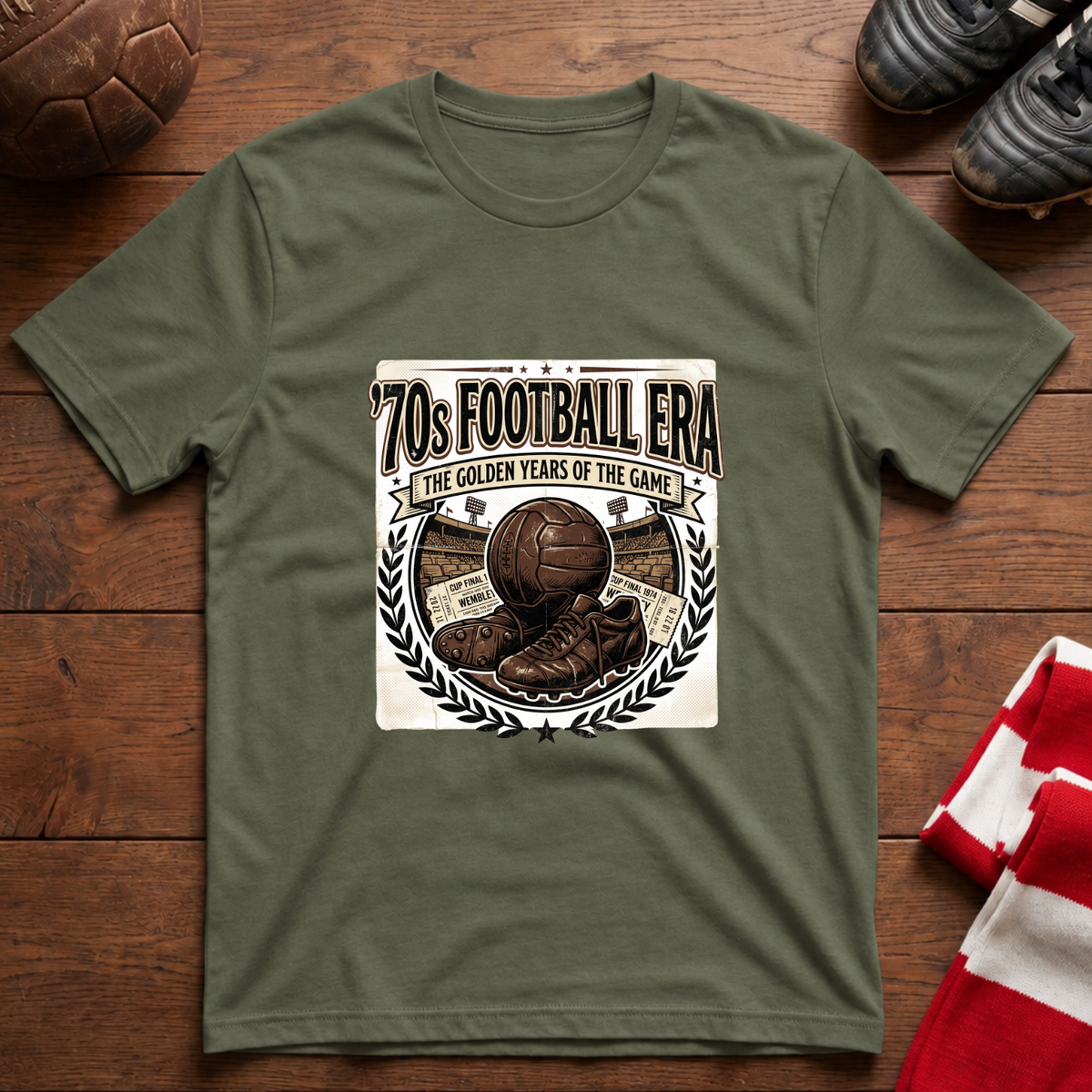 "70s FOOTBALL ERA" T-Shirt