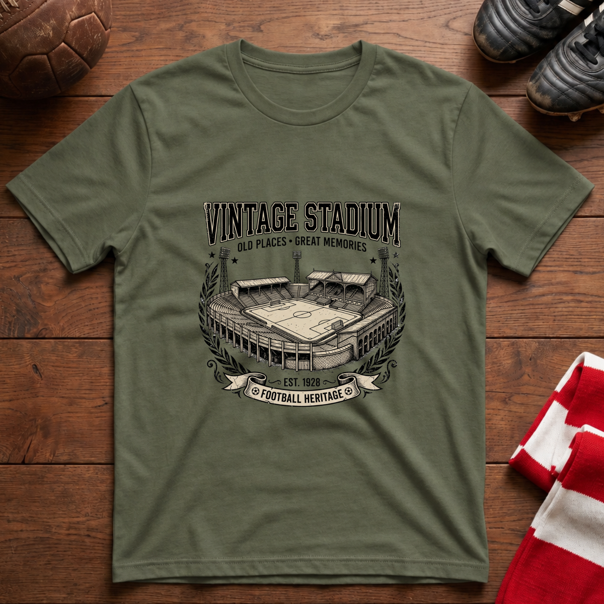 "VINTAGE STADIUM" T-Shirt