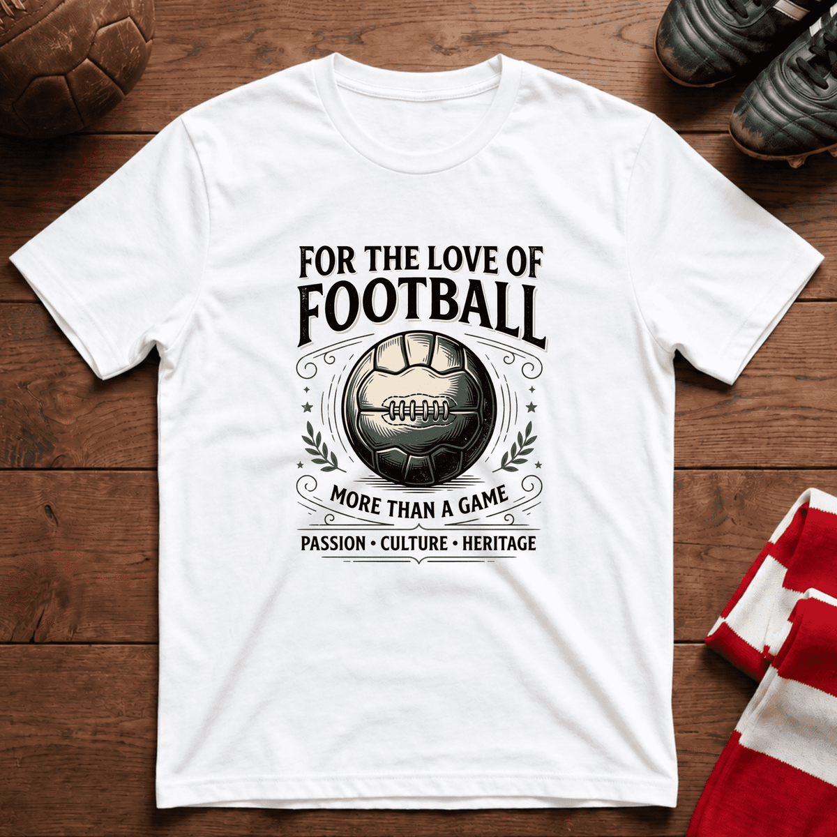 “FOR THE LOVE OF FOOTBALL” T-Shirt
